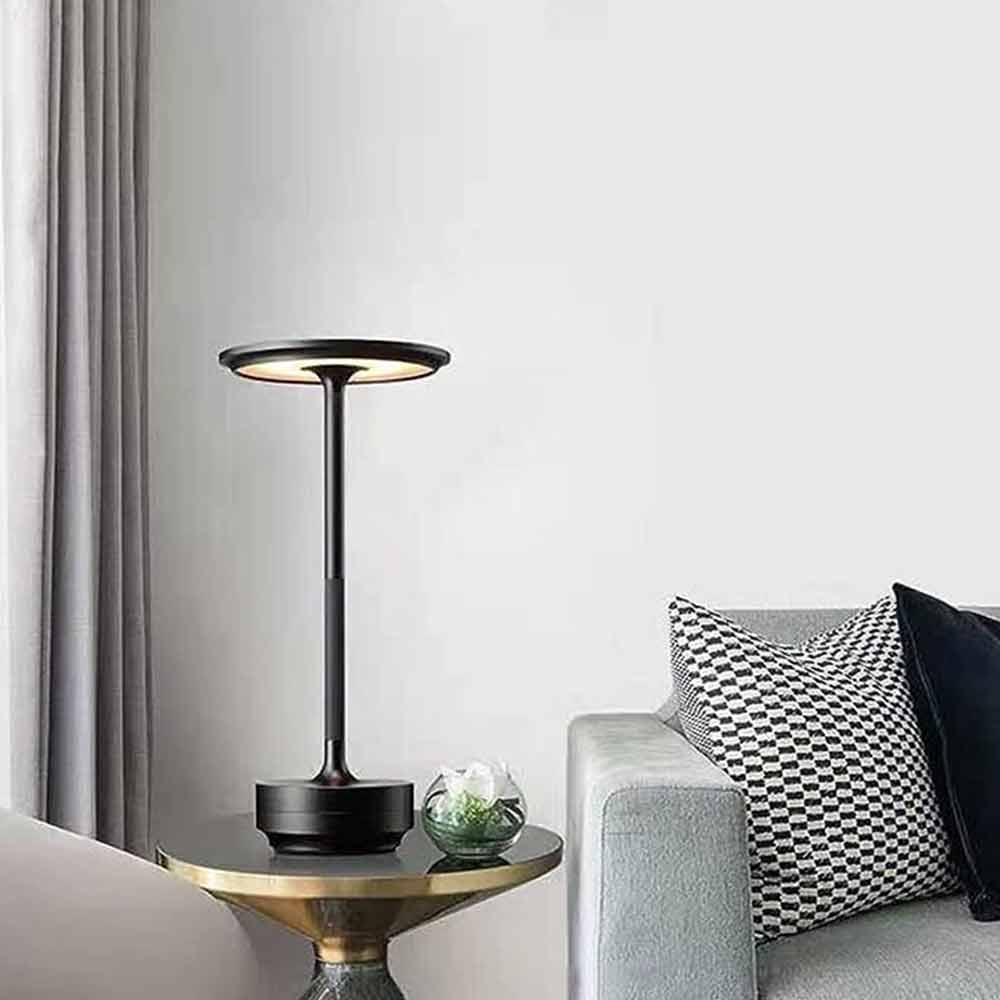 Rechargeable LED Table Desk Lamp Cordless Night Light Bar Hotel Decor