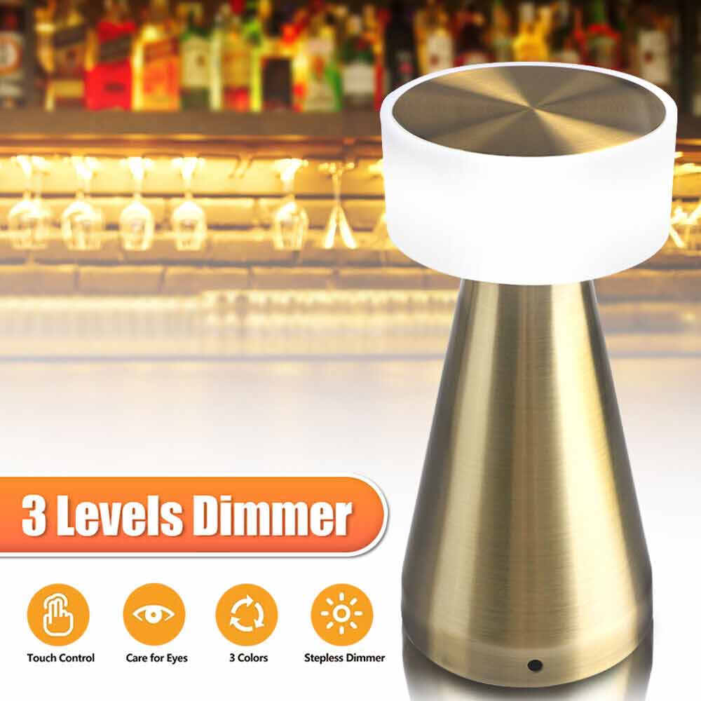 Rechargeable Desk Lamp Night Light Touch Led Table Lamp For Restaurant Hotel Bar
