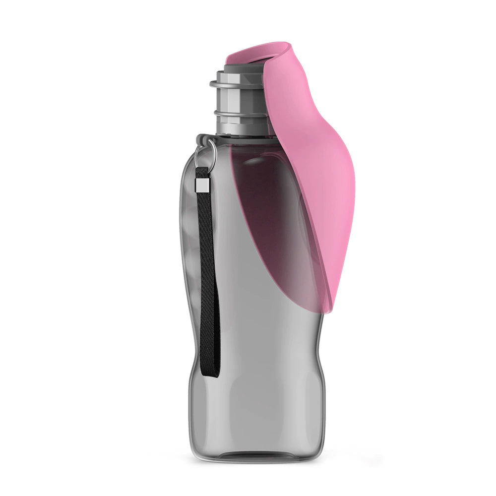 Portable Dog Water Bottle – Pet Outdoor Travel Hiking Walking Drinking Cup, 800ml