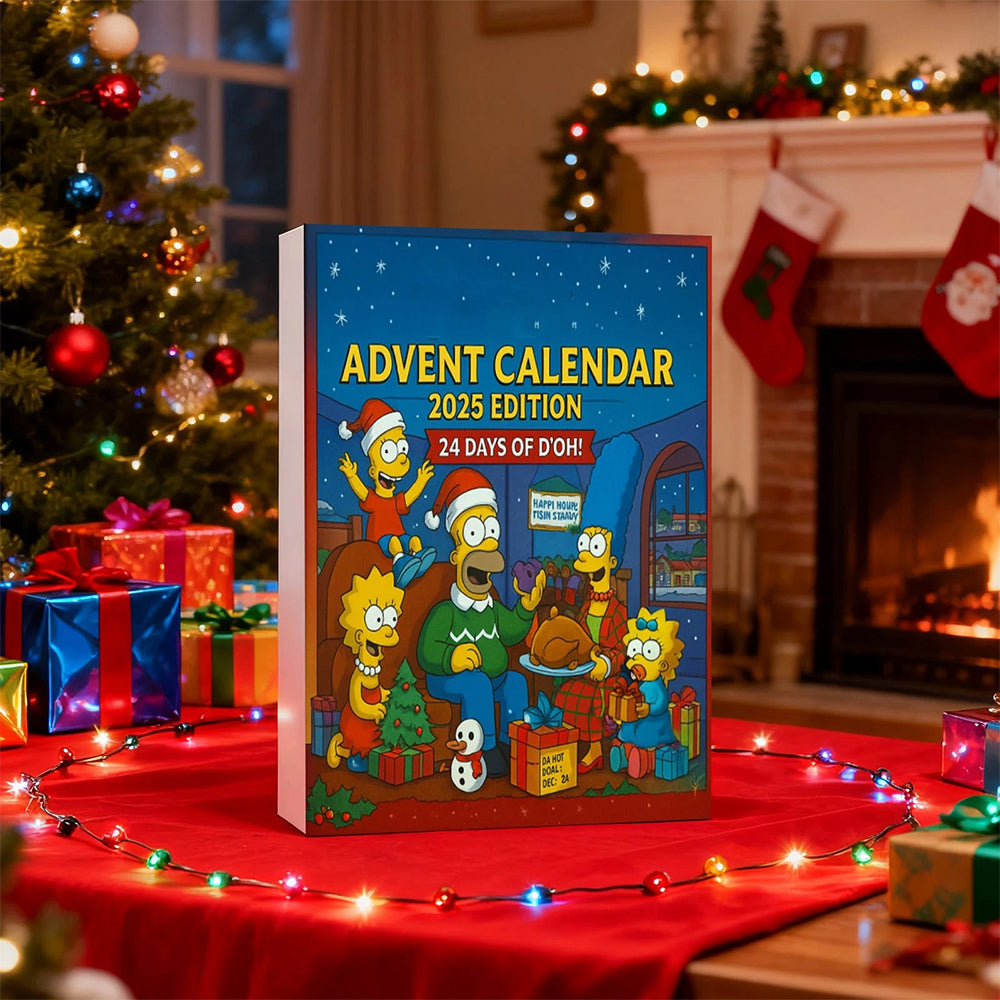 2025 Advent Calendar 2D – 24-Day Christmas Countdown with Collectible Acrylic Pendants