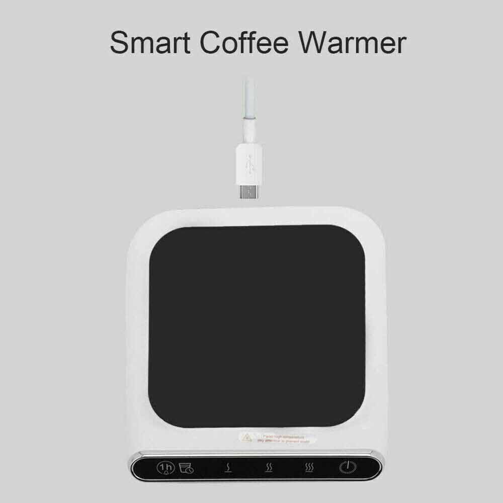 Smart USB Coffee Mug Warmer Tea Milk Cup Heater Pad Heating Plate Office Home
