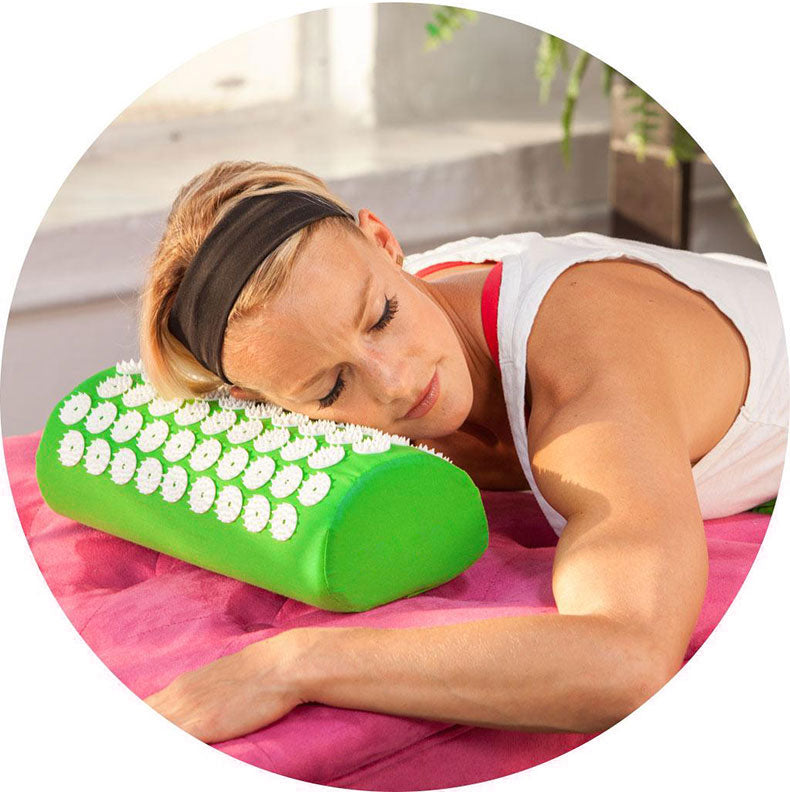 Yoga Mat Spike Pain Pilates Massage Non-slip Acupressure Fitness Cushion Pillow
