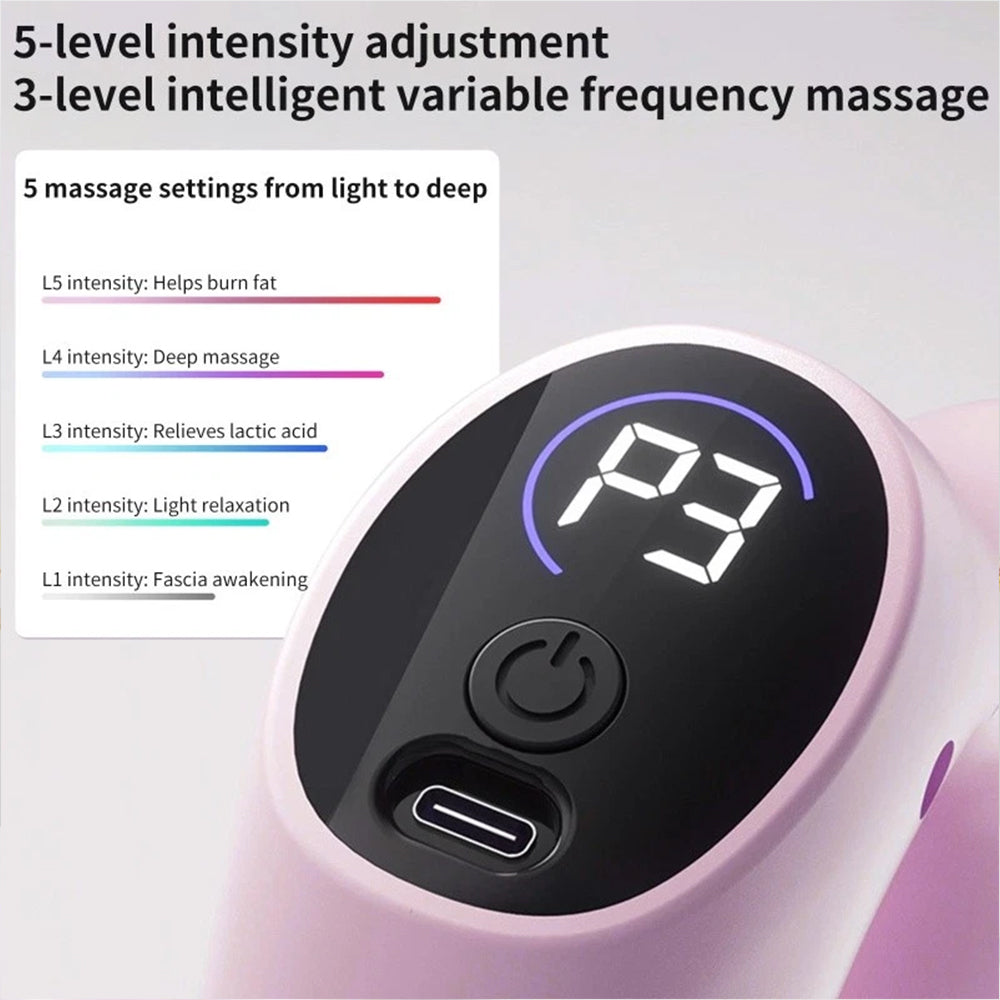 Full-Body Fascia Ring, Fascia Gun Massage Ring With Belt For Fat Burning&Shaping