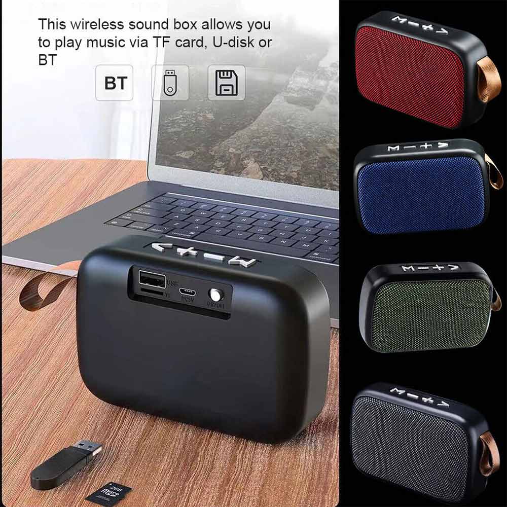 Bluetooth Speaker Bluetooth 4.2 Wireless Mini Bass Portable Music Loudspeaker