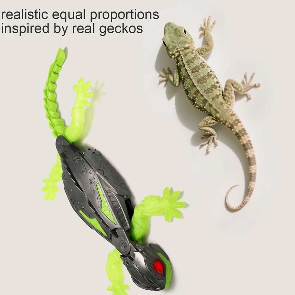 Wall Climbing Gecko Robot - Rechargeable Remote Control Toy for Ages 4+