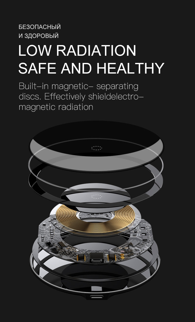 30W Wireless Charger Mat Pad Fast Charging For iPhone 14 13 12 Pro Samsung S23+