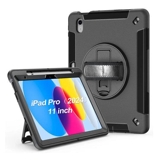 Rugged Case with Pen Holder for iPad Pro 2024 11"