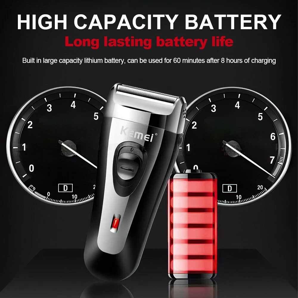 Men USB Electric Shaver Trimmer Razor Rechargeable Hair Beard Shaving Machine