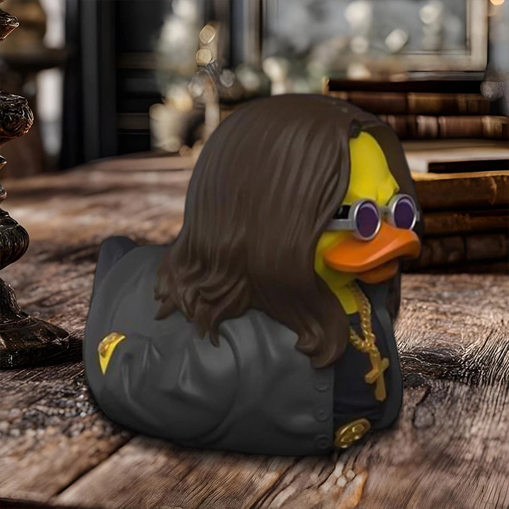 Mini Resin Duck Statue OSBOURNE Collectible Duck Figure JEEP 7.5x5x6.3cm