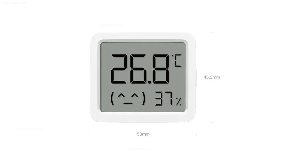 Xiaomi Mijia Bluetooth Temperature Hygrometer – Smart LCD Clock Monitor for Indoor