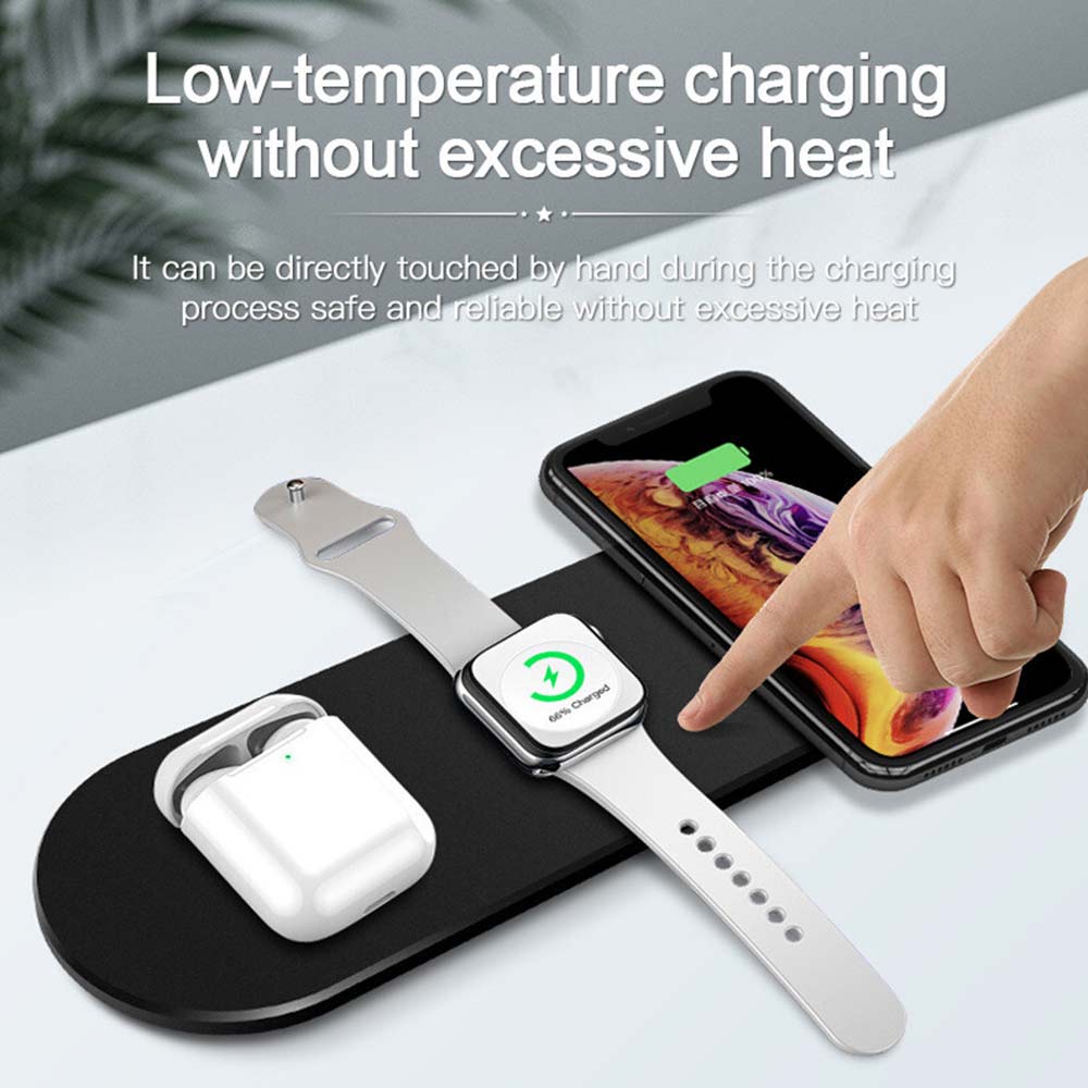 3-in-1 Wireless Charging Dock – for Apple Watch, iPhone & AirPods
