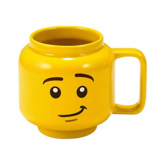 Funny Ceramic Cup Lego Mug Smiling Expression Face Cartoon Coffee Milk Tea 250ml