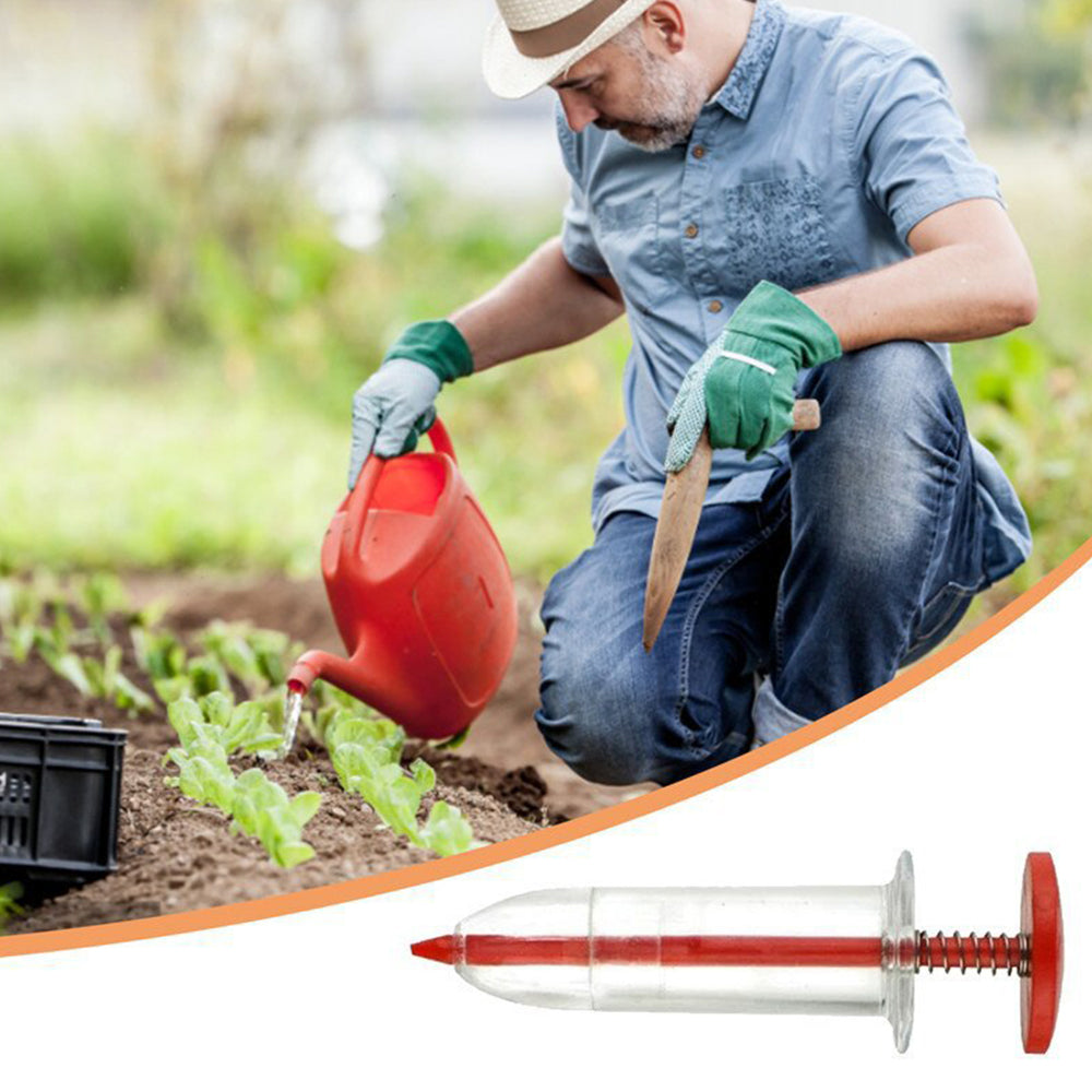 4PCS Handheld Seed Dispenser - Garden Seeder Sower for Plant Pots & Containers