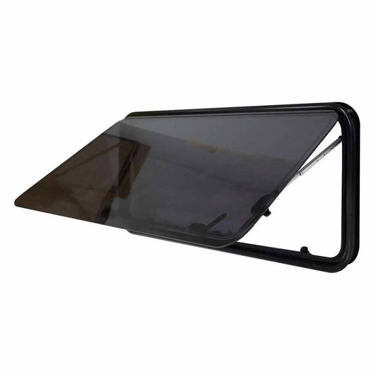 RV Caravan 500*1200MM Push Out Flat Window Locking Handle with Strut Attachment