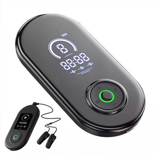CES Ultra Sleep Aid Device – Rechargeable Vagus Nerve Stimulator with Ear Clips for Insomnia & Anxiety Relief