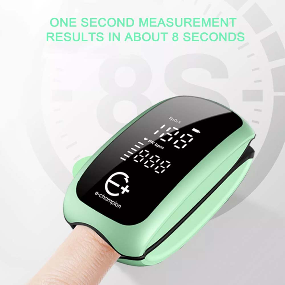 OLED Finger Pulse Oximeter Rechargeable Blood Oxygen SpO2 Monitor Heart Rate