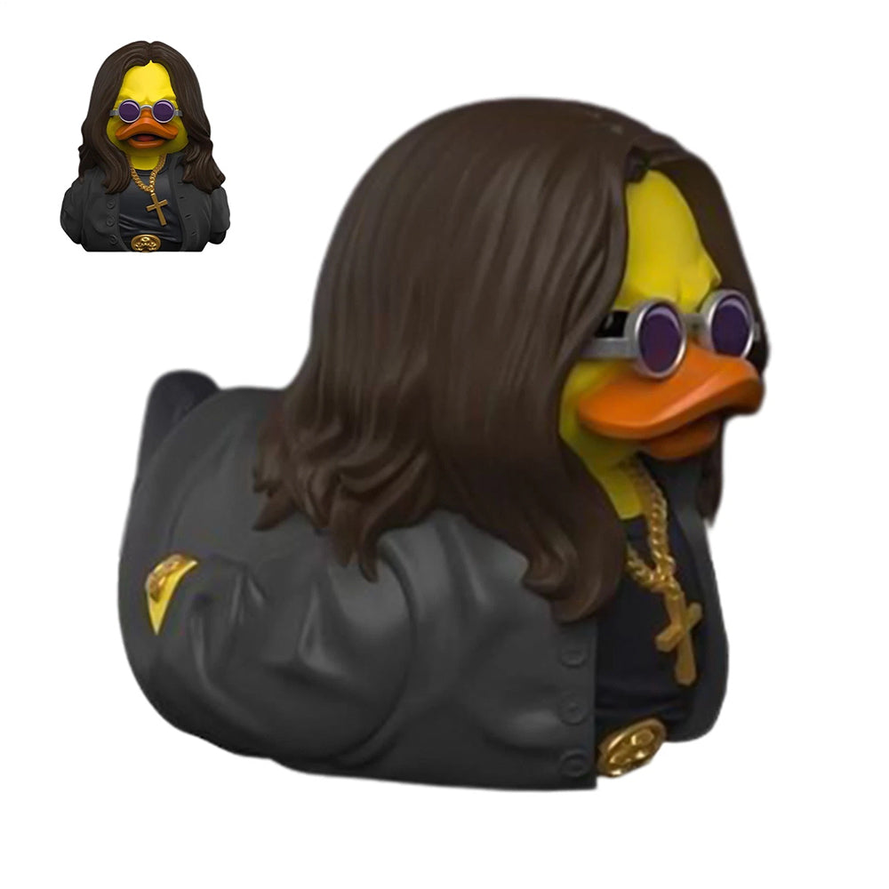 Mini Resin Duck Statue OSBOURNE Collectible Duck Figure JEEP 7.5x5x6.3cm