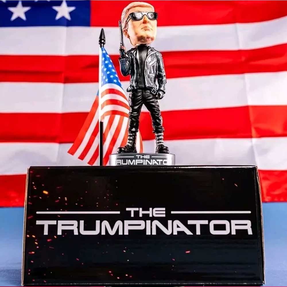 7"Donald Trump Bobblehead The Trumpinator Maga Patriot Collectable US Figure