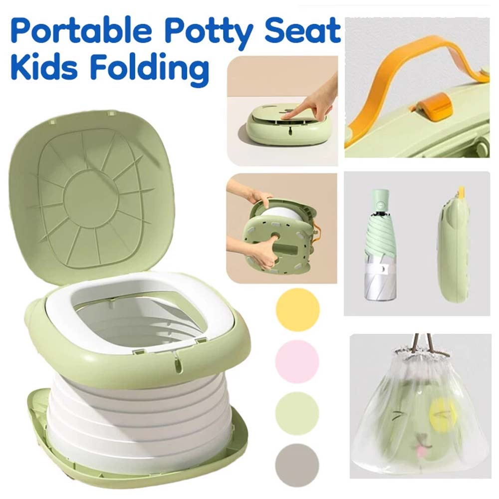 Training Potty Seat for boys and girls- Portable Folding Camping Toilet Chair for Travel