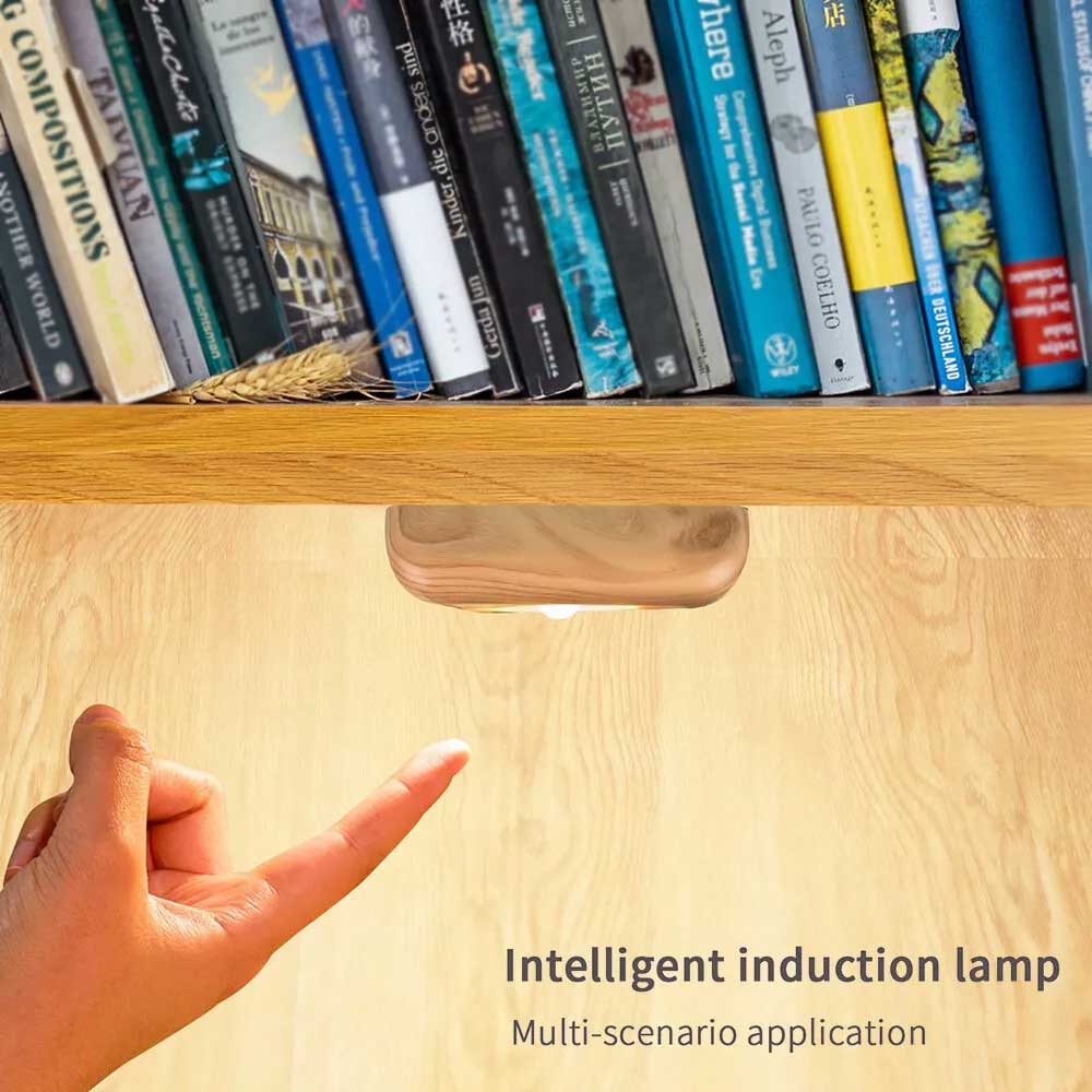 Motion Sensor Night Light – 6 LED Battery-Powered for Closet, Cabinet & Wall