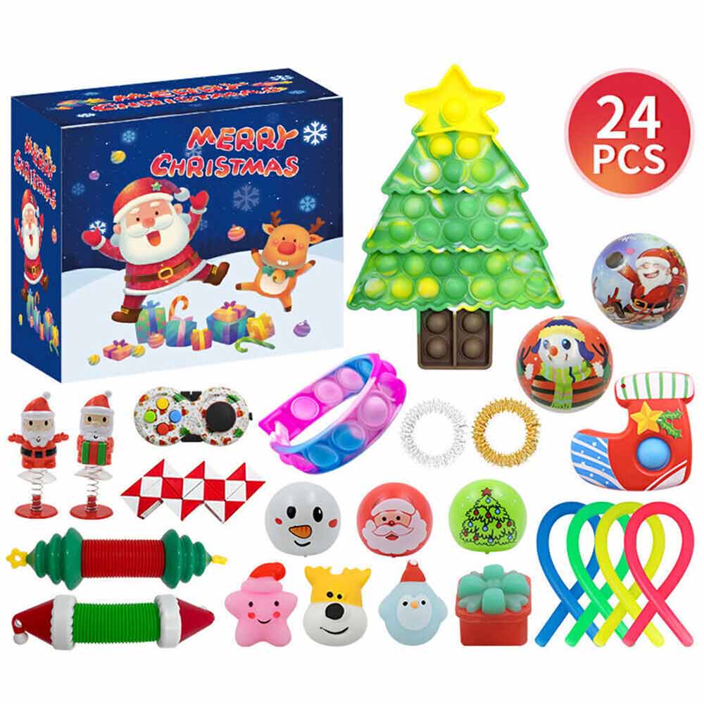 Fidget Toy Advent Calendar 24 Days Christmas Advent Calendar Christmas Gift