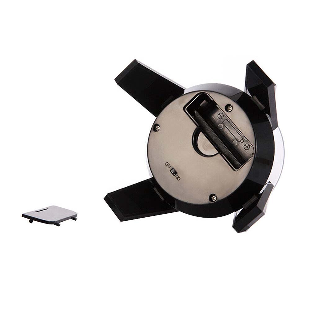 Solar Battery Powered 360 Display Turntable Rotating Stand & Rack Jewelry Phone