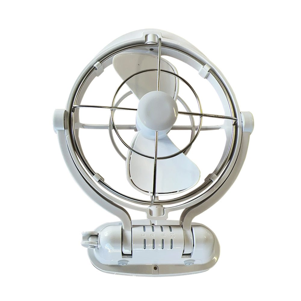 Caravan Camper Trailer 12V 24V Fan White With Remote and Timing