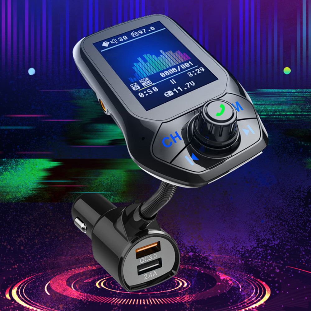 T43 Car Bluetooth MP3 FM Transmitter Car Charger
