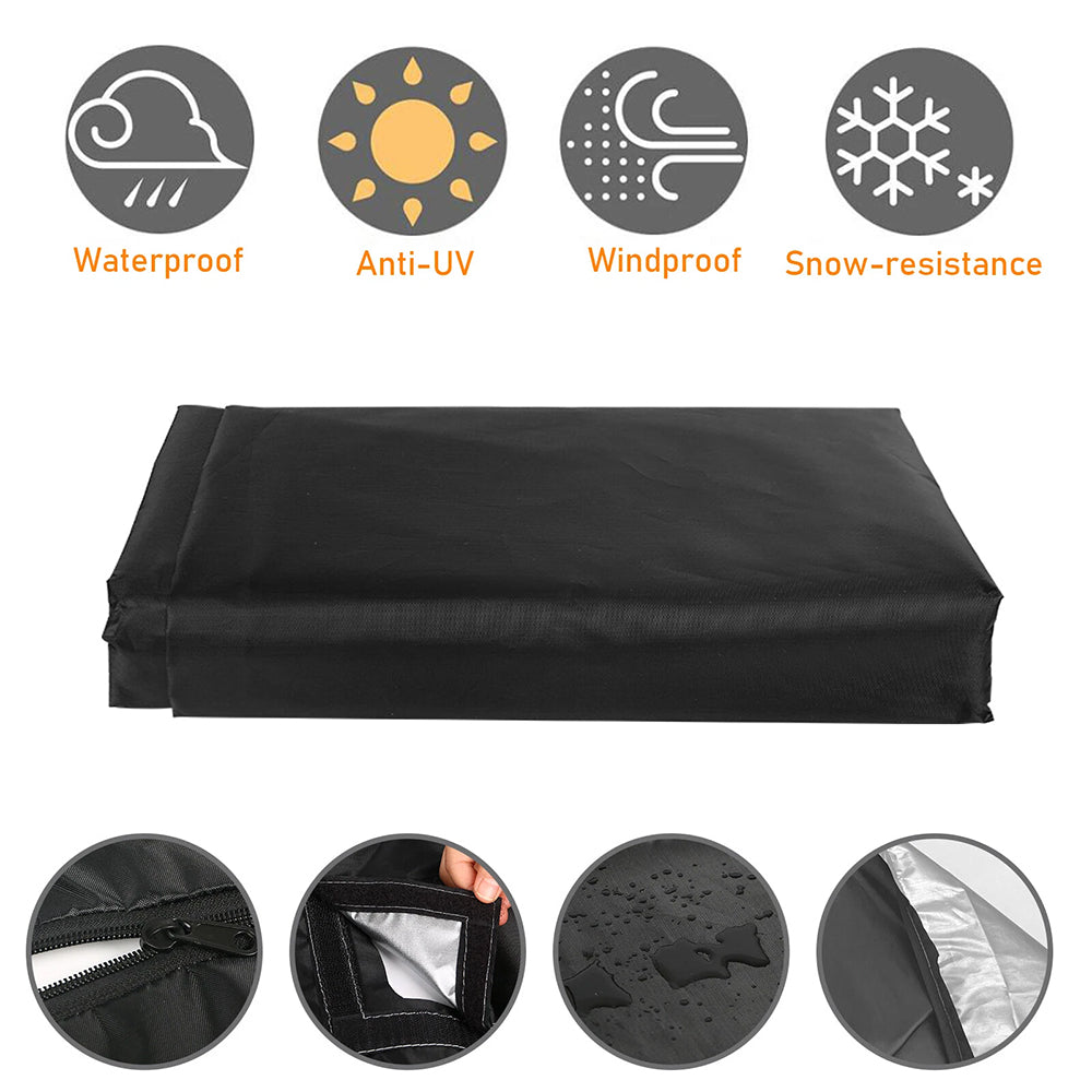 Heavy Duty IBC Water Tank Cover Waterproof For 1000L Container Sun UV Protective