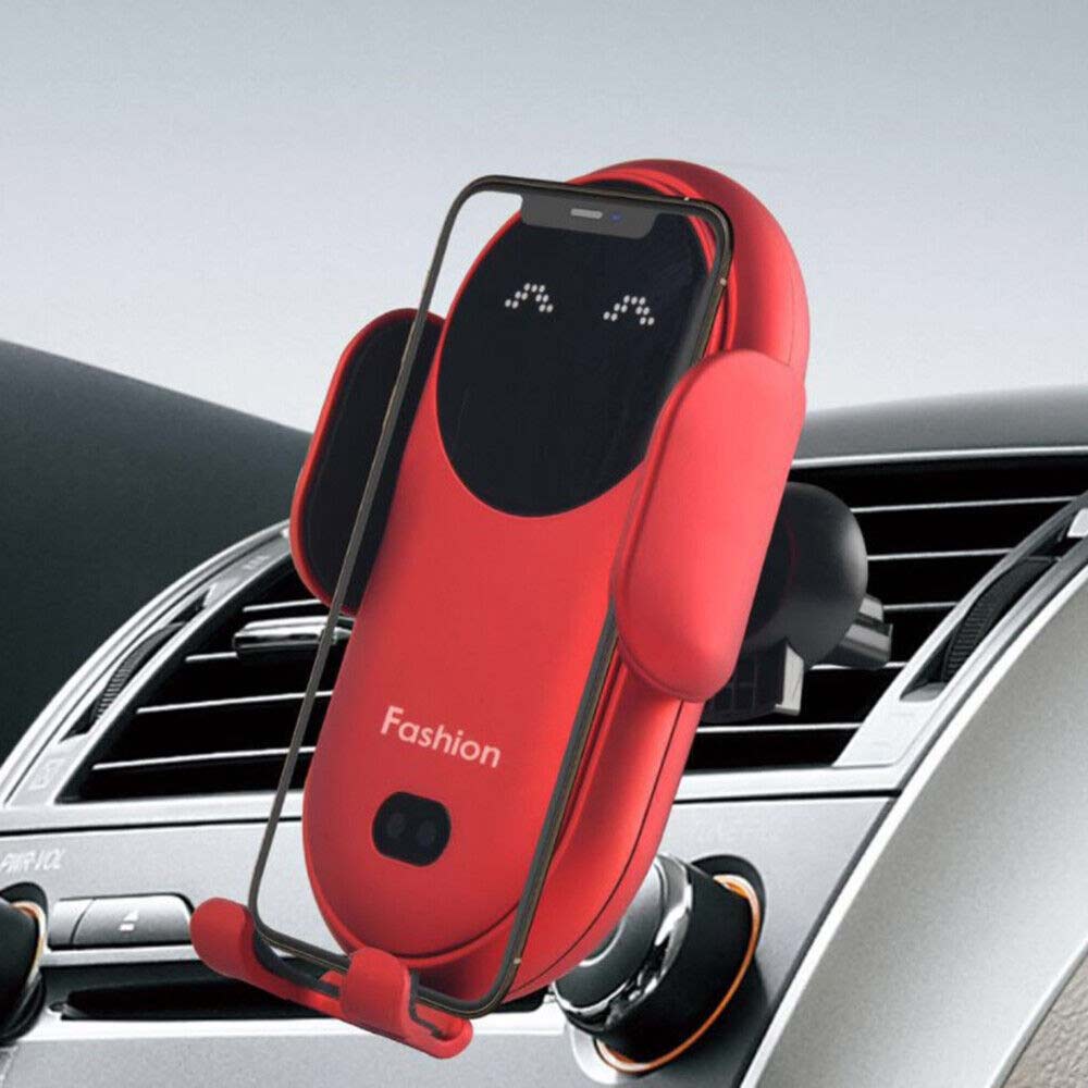 Smart Car Wireless Charger Phone Holder Air Vent Smart Sensor Fast Charger S11