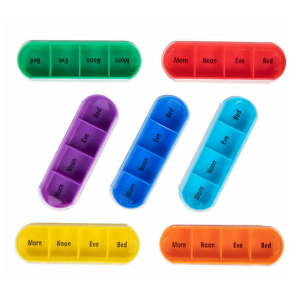 Sorter Organizer Pill Box Tablet Case Medicine Weekly 7 Day Container Dispenser