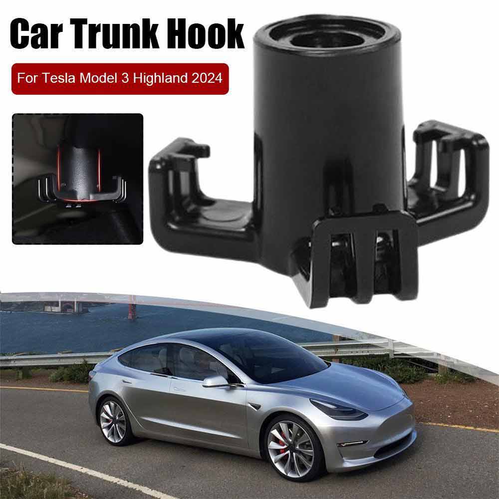 Trunk Hook Car Pendant Grocery Bag Hook For Tesla-Model 3/Y Highland 2024 New P7