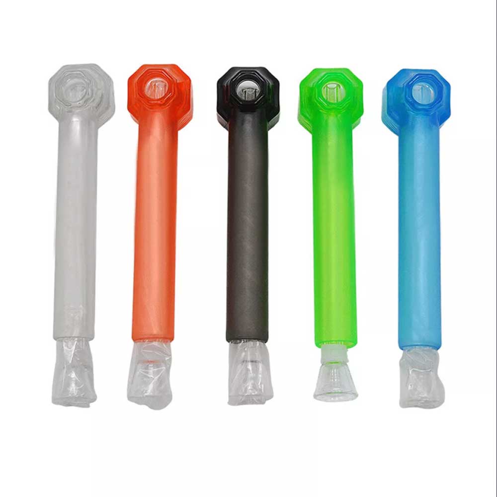 2pcs Portable Pipe Toppuff Bottle Converter Top Puff Reusable crew-On Water Pipe