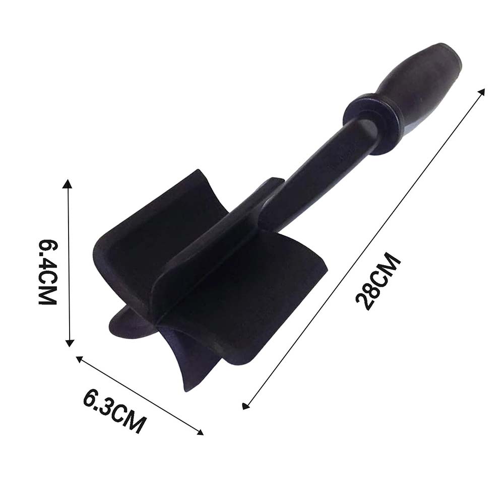 Meat Chopper Ground Beef Masher Heat Resistant Meat Masher Hamburger Chopper