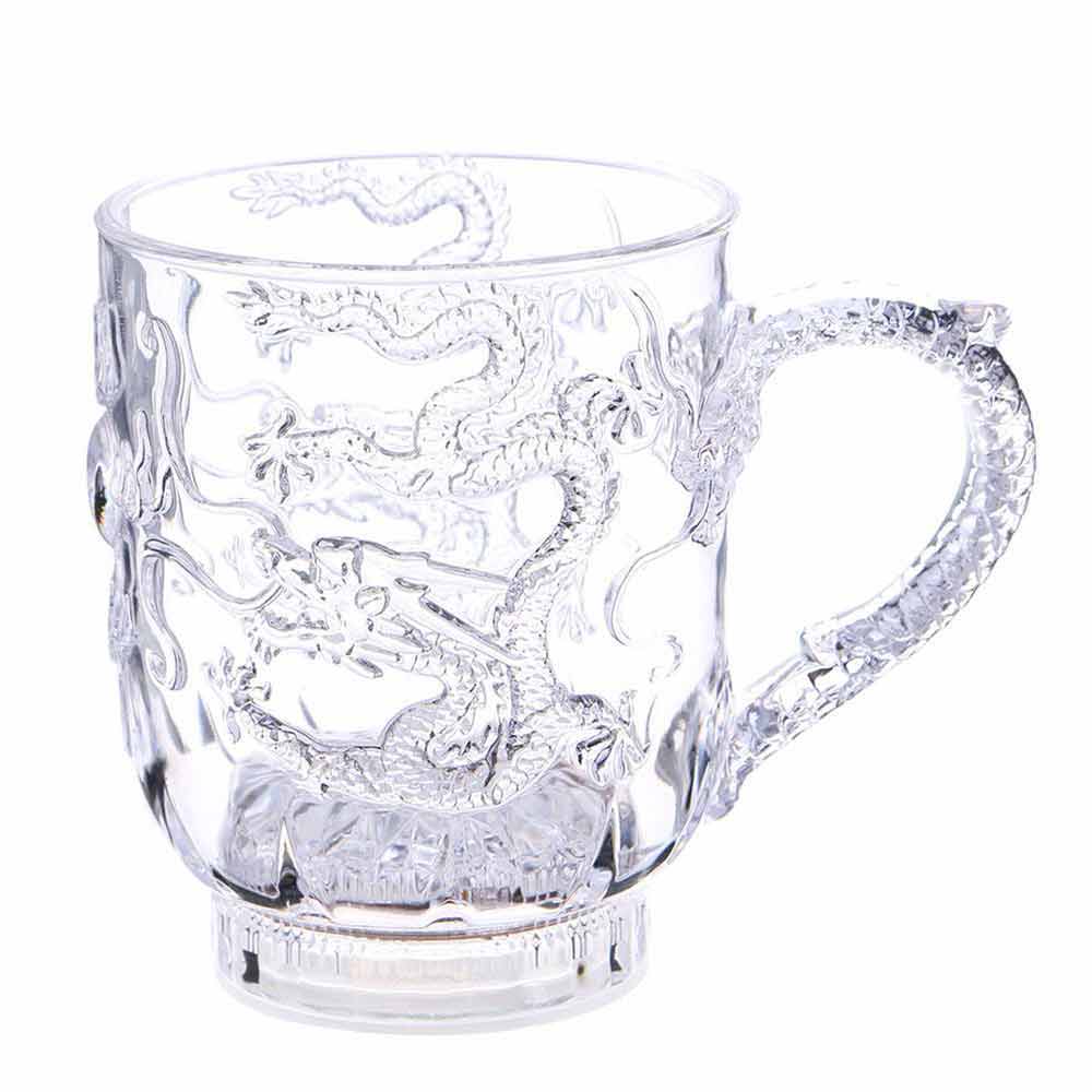 Colorful 285ml Lightup Cups Luminous Dragon Flash Cup Acrylic Gifts for Bar Home