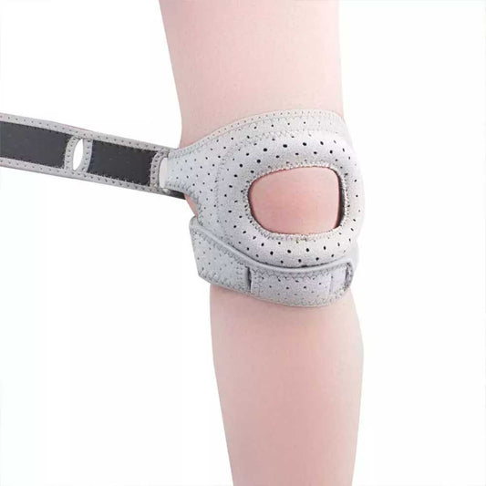 1pc Adjustable Patellar Tendon Support Strap Pressurize Patella Knee Brace Gel Pad