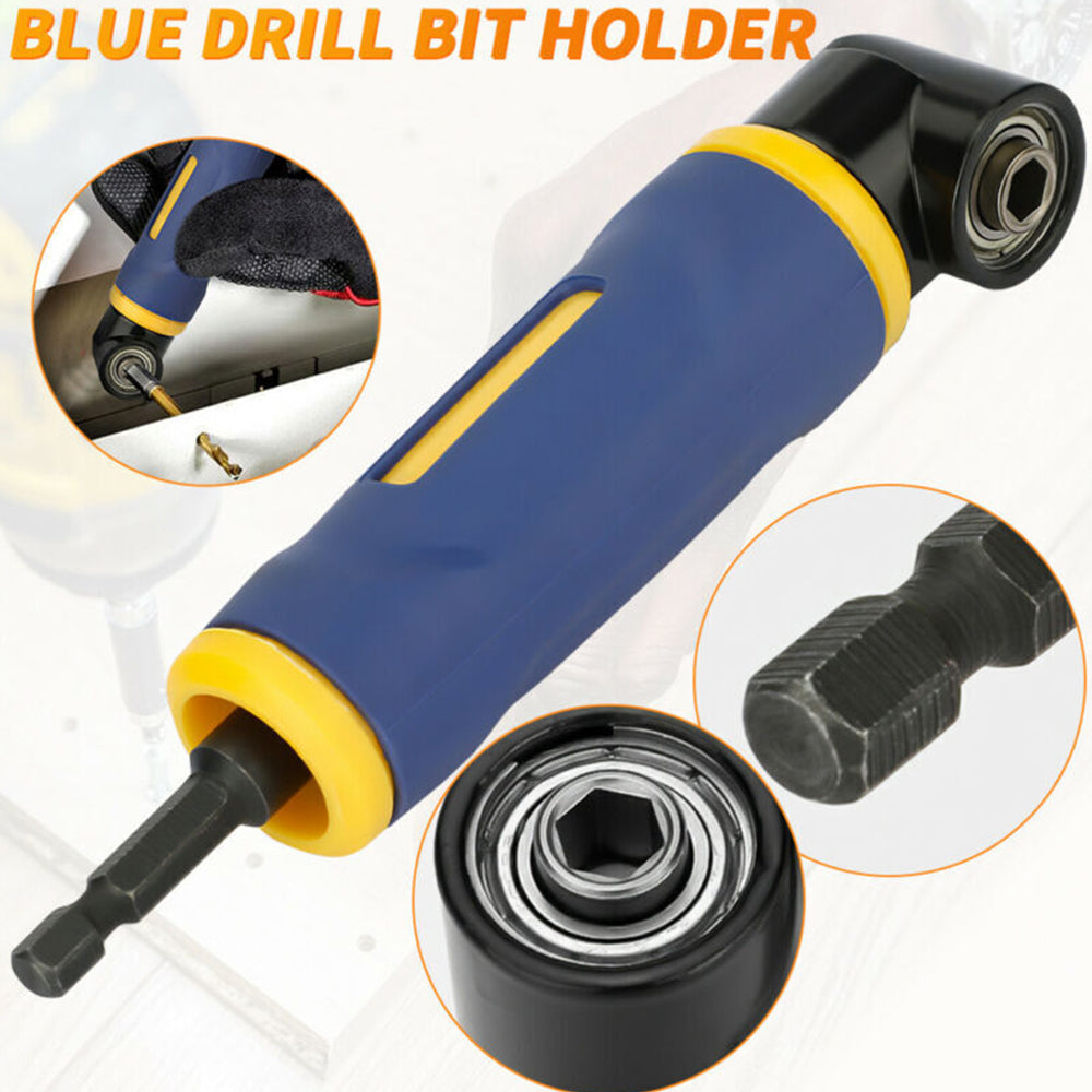 90 Degree Right Angle Extension Driver Electric Screwdriver Drill Bit Holder AU