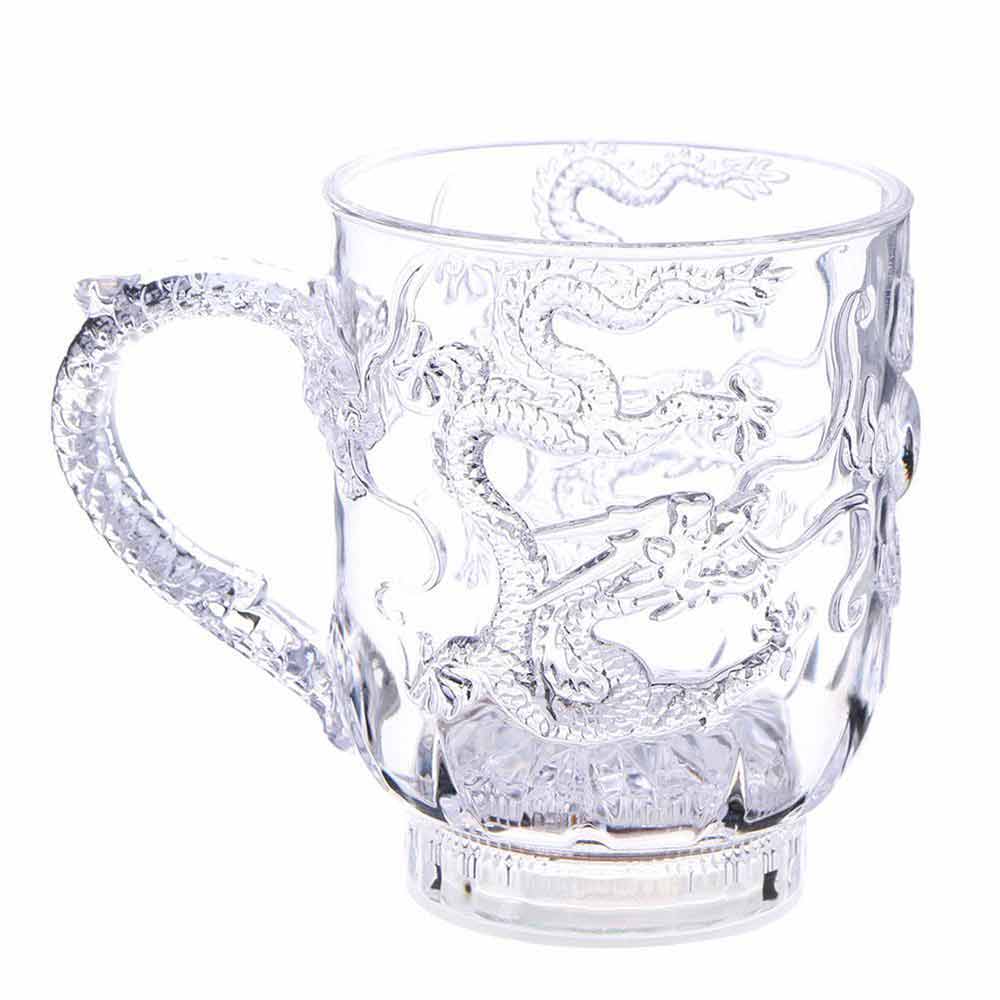 Colorful 285ml Lightup Cups Luminous Dragon Flash Cup Acrylic Gifts for Bar Home