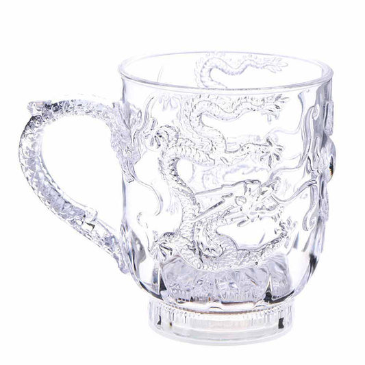 Colorful 285ml Lightup Cups Luminous Dragon Flash Cup Acrylic Gifts for Bar Home
