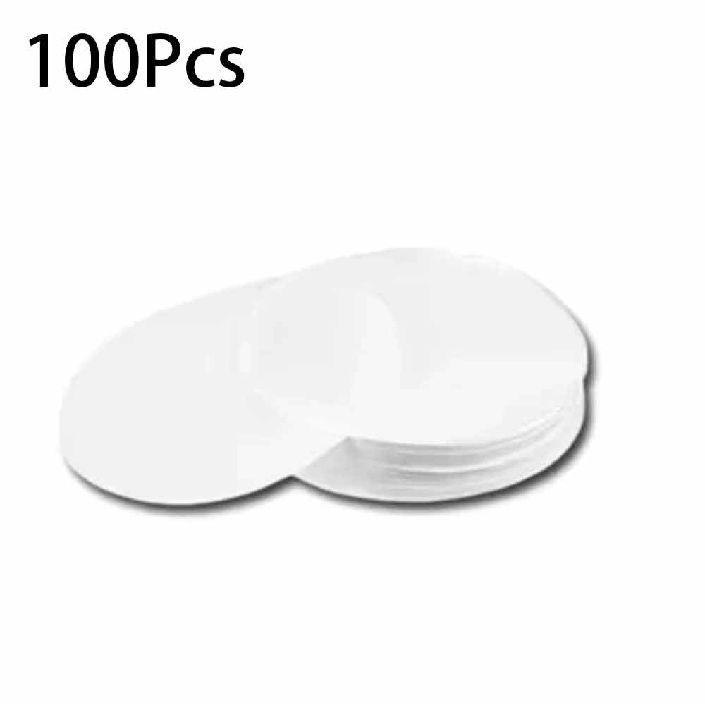 100 Pcs Non-Stick Wax Discs – 12cm Hamburger Burger Patty Wax Papers, Round