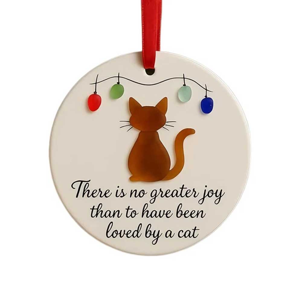 2pcs 3D Sea Glass Art Pet Ornament Hanging Sea Glass Decoration Christmas Tree