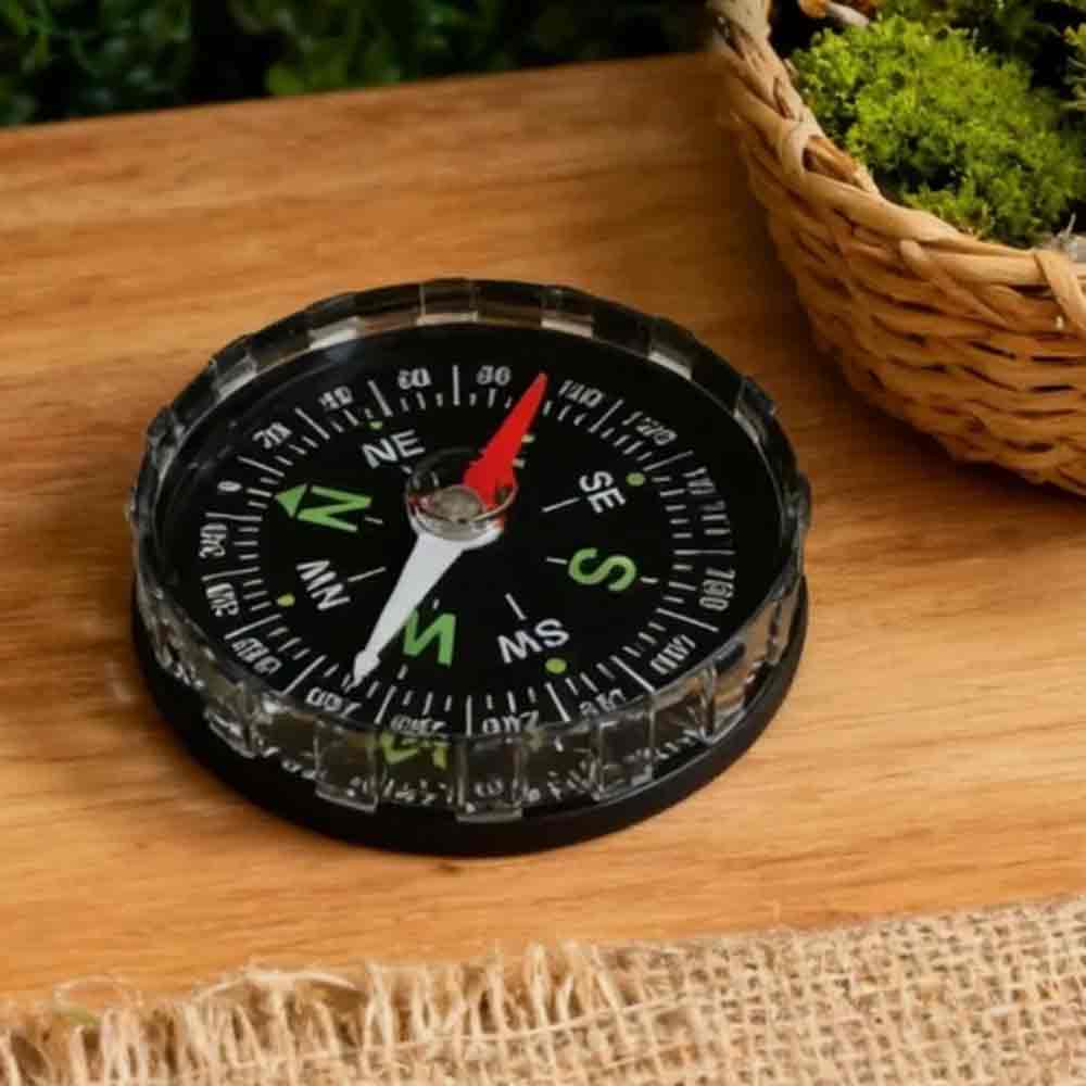 2X Outdoor Survival Compass – Hiking Camping Navigation Travel Pocket Compass