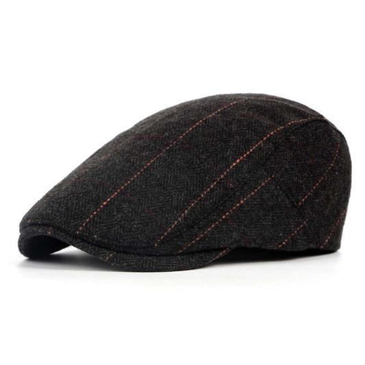 Mens Newsboy Gatsby Cap Ivy Hat Cabbie Golf Driving Flat Duckbill Beret Beanie