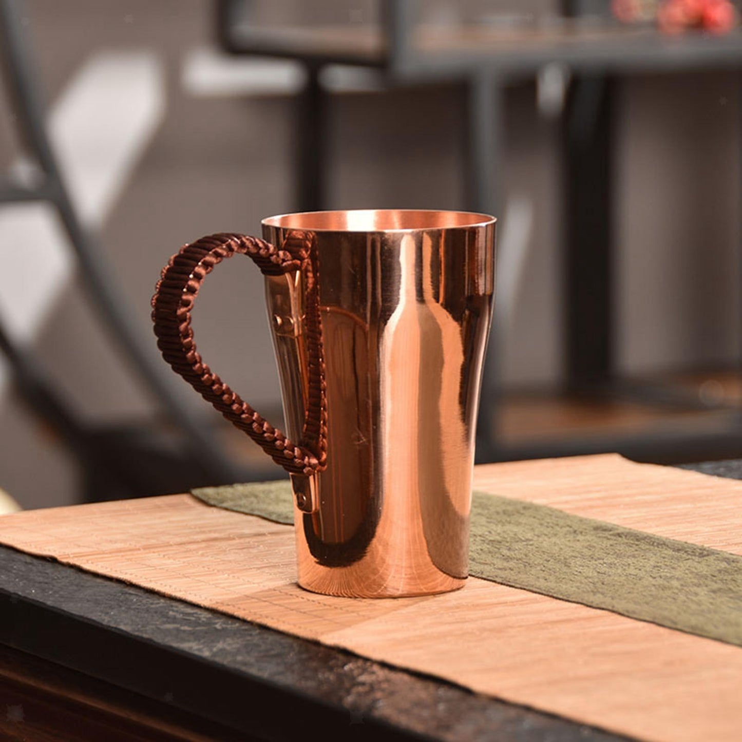 00ml Copper Mug – Hammered Moscow Mule Cup for Coffee, Tea & Cocktails