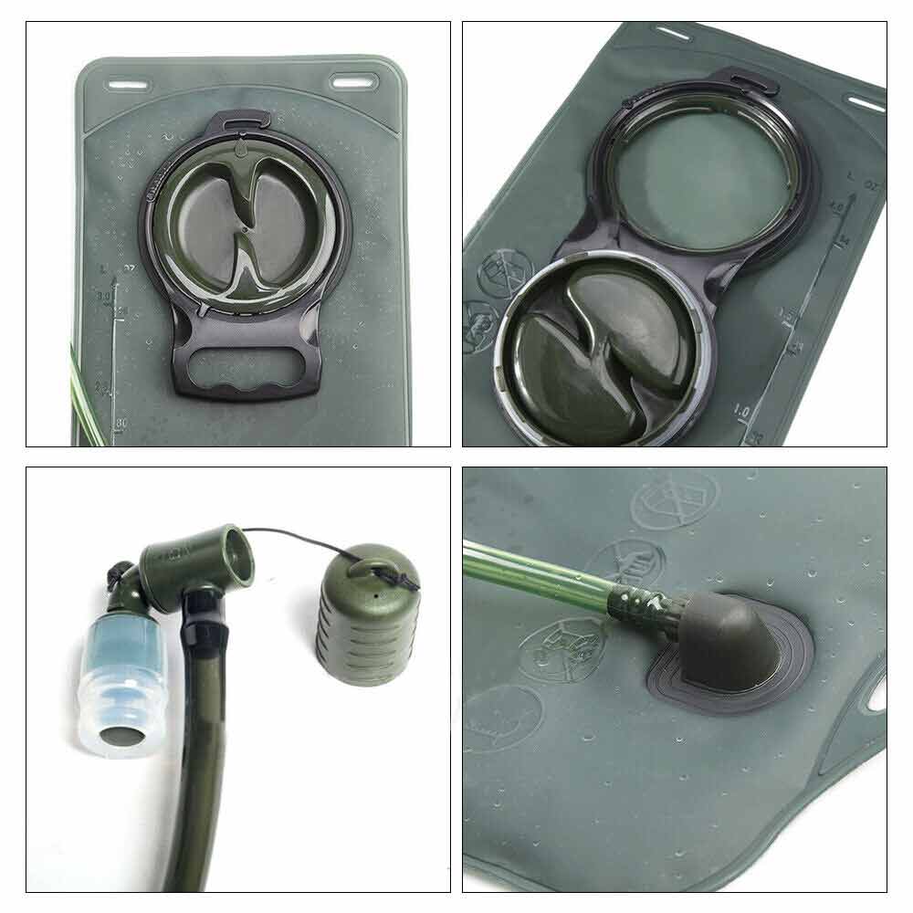 2/3L Water Bladder Bag Hydration System Camping Hiking Cycling Backpack