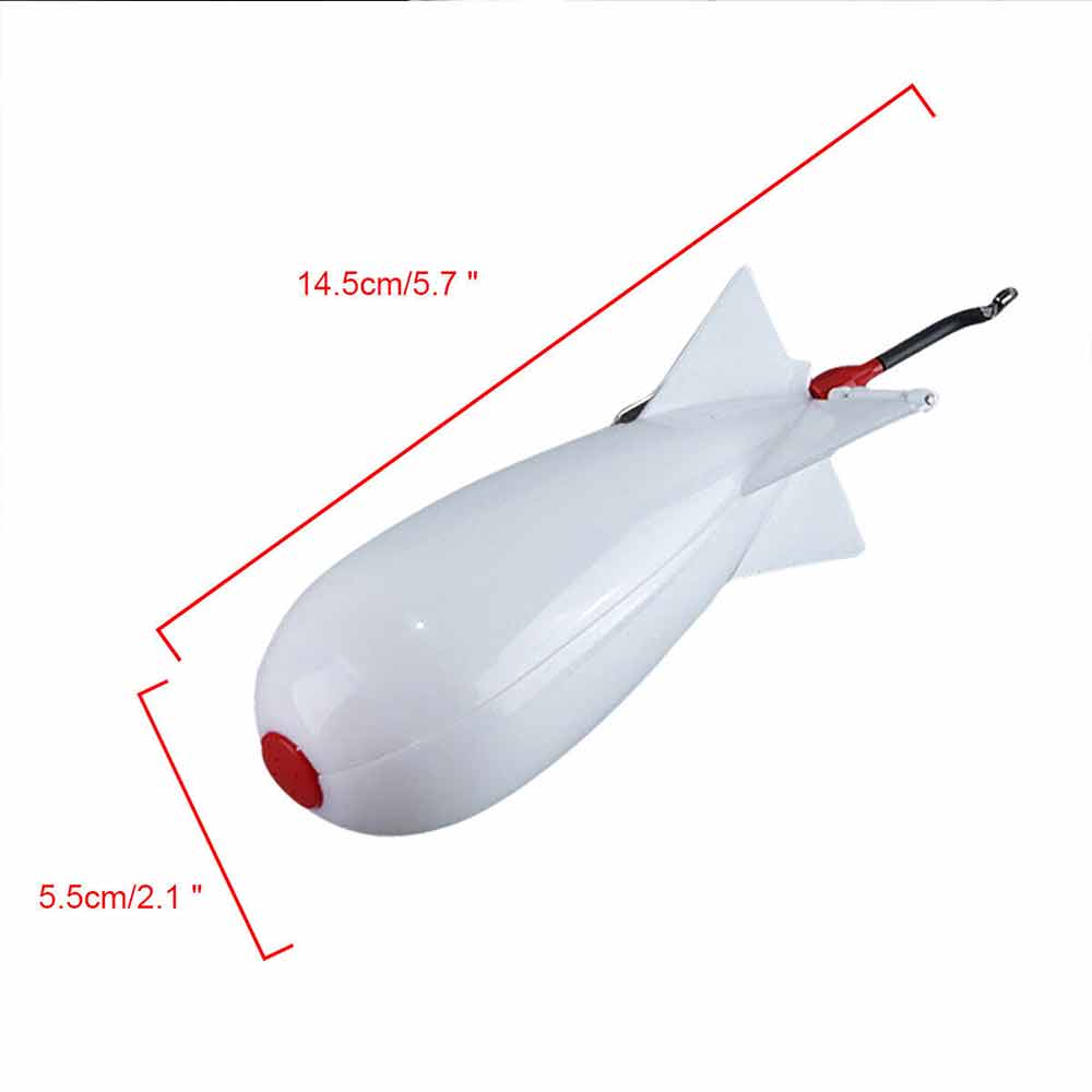 4X Spomb Carp Fishing Spod Bomb Bait Rocket Floats Carp Fishing Feeder Bait