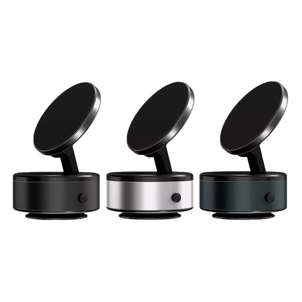 New Electric Vacuum Magnetic Suction Car Phone Mount 360° Rotation Holder
