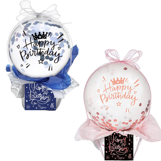 Money Pull Box,Funny Pull Money Balloon Gift Box Happy Birthday Surprise Set