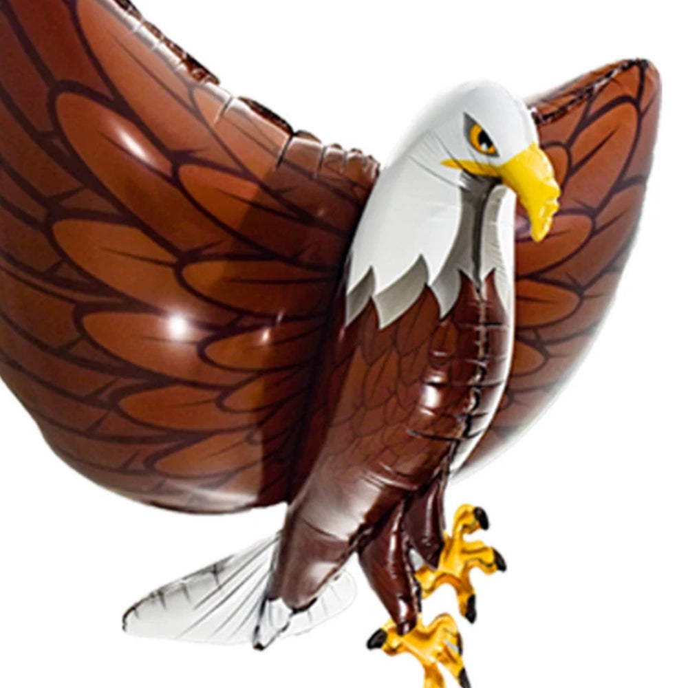 Hawk Foil Balloon 2PCS – 3D Eagle Balloon for Zoo & Jungle Party Decoration