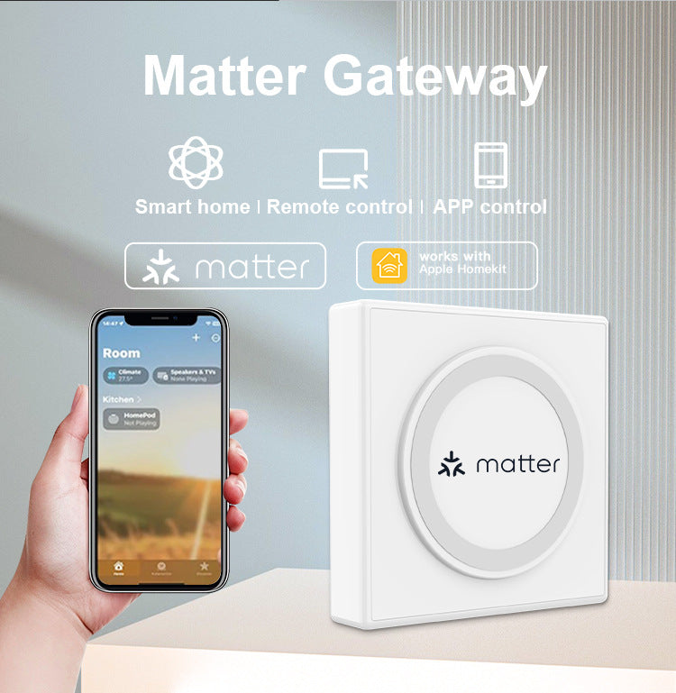 Matter Smart Home Hub – Wired Multi-Mode Gateway for Zigbee & IoT